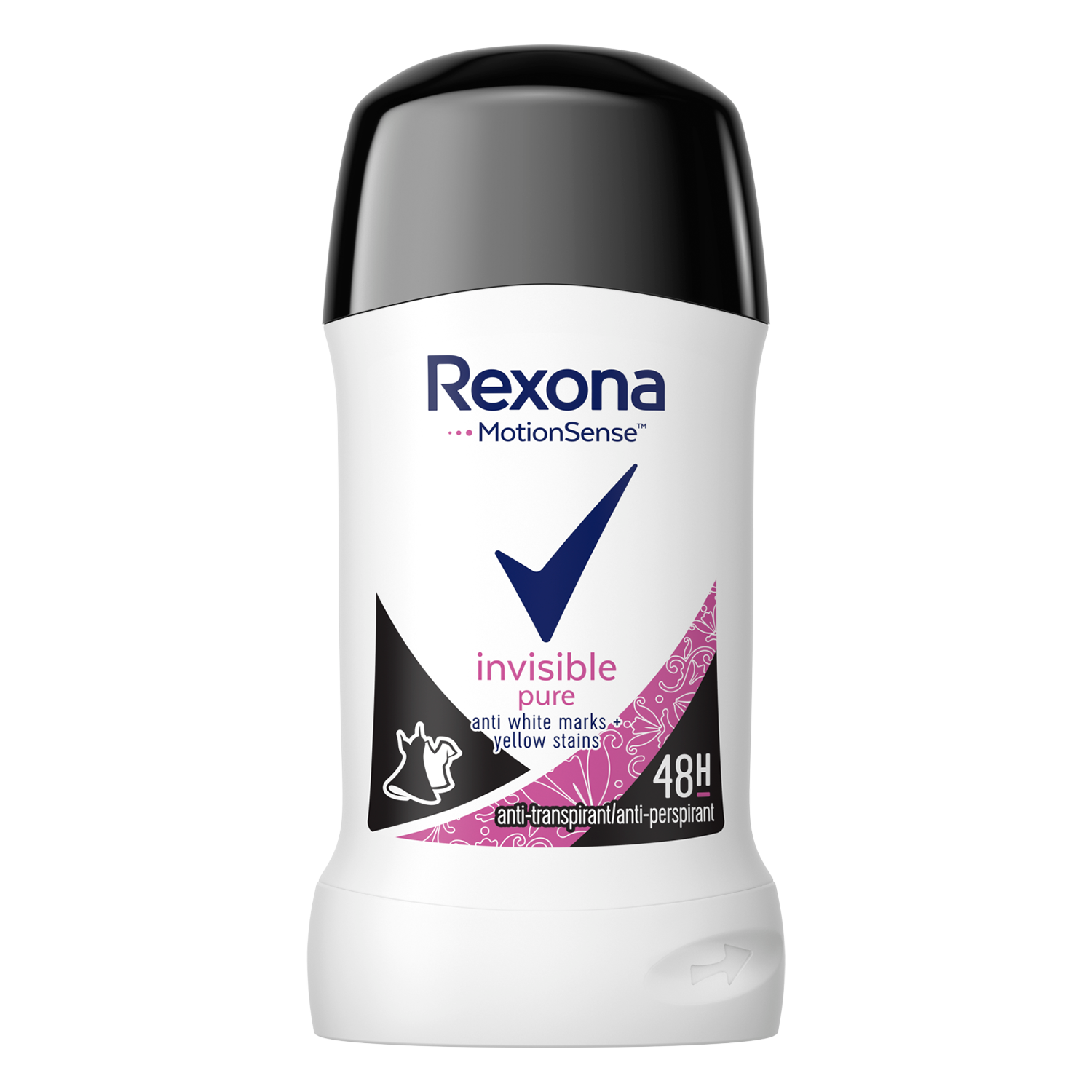 Rexona Rexona, Antitranspirant als Stift, Invisible Pure, 40 ml — Inhaltsstoffe und Bewertung