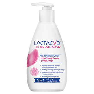 Lactacyd Ultra-Delikatny, płyn do higieny intymnej, 200 ml - zdjęcie produktu