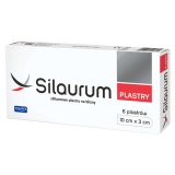 Silaurum, silikonowe plastry na blizny, 10 cm x 3 cm, 6 sztuk - miniaturka zdjęcia produktu