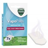 Vicks VapoPads, wkładki zapachowe, zapach mentolowy, 7 sztuk - miniaturka zdjęcia produktu