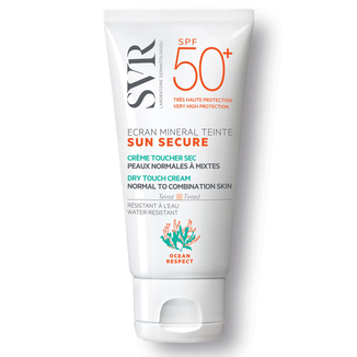 SVR Sun Secure Ecran, krem mineralny barwiący do twarzy SPF 50+, skóra normalna i mieszana, 60 g - zdjęcie produktu