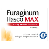 Furaginum Hasco Max 100 mg, 30 tabletek KRÓTKA DATA - miniaturka zdjęcia produktu