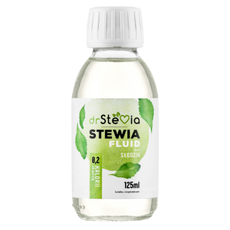 Dr Stevia Stewia Fluid, słodzik, 125 ml - zdjęcie produktu