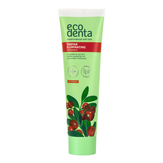 Ecodenta, pasta do zębów przeciwko kamieniowi nazębnemu, z wyciągiem z żurawiny, 100 ml Ecodenta, pasta do zębów przeciwko kamieniowi nazębnemu, z wyciągiem z żurawiny, 100 ml - zdjęcie produktu