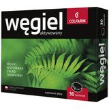 Węgiel Aktywowany, 30 tabletek USZKODZONE OPAKOWANIE - miniaturka zdjęcia produktu