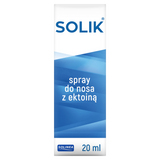 Solik, spray do nosa z ektoiną, 20 ml - miniaturka zdjęcia produktu