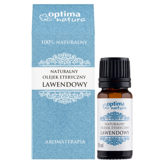 Optima Natura, naturalny olejek eteryczny lawendowy, 10 ml Optima Natura, naturalny olejek eteryczny lawendowy, 10 ml - zdjęcie produktu