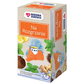 Rodzina Zdrowia Na Rozgrzanie, herbatka fix, 2 g x 20 saszetek - zdjęcie produktu