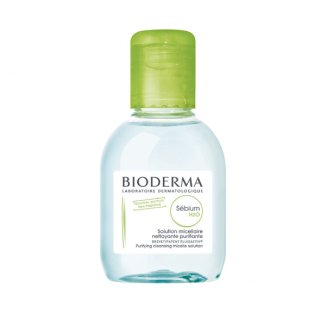 Bioderma Sebum H2O, płyn micelarny do skóry tłustej, mieszanej, trądzikowej, 100 ml - zdjęcie produktu