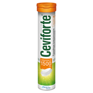 Ceviforte, witamina C 1500 mg, 20 tabletek musujących - zdjęcie produktu