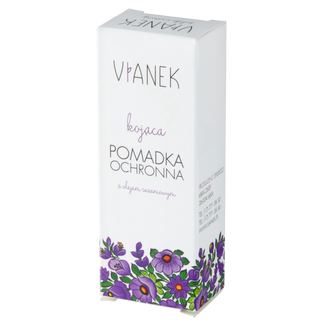 Vianek, pomadka kojąco-ochronna, 4,6 g KRÓTKA DATA Vianek, pomadka kojąco-ochronna, 4,6 g KRÓTKA DATA - zdjęcie produktu