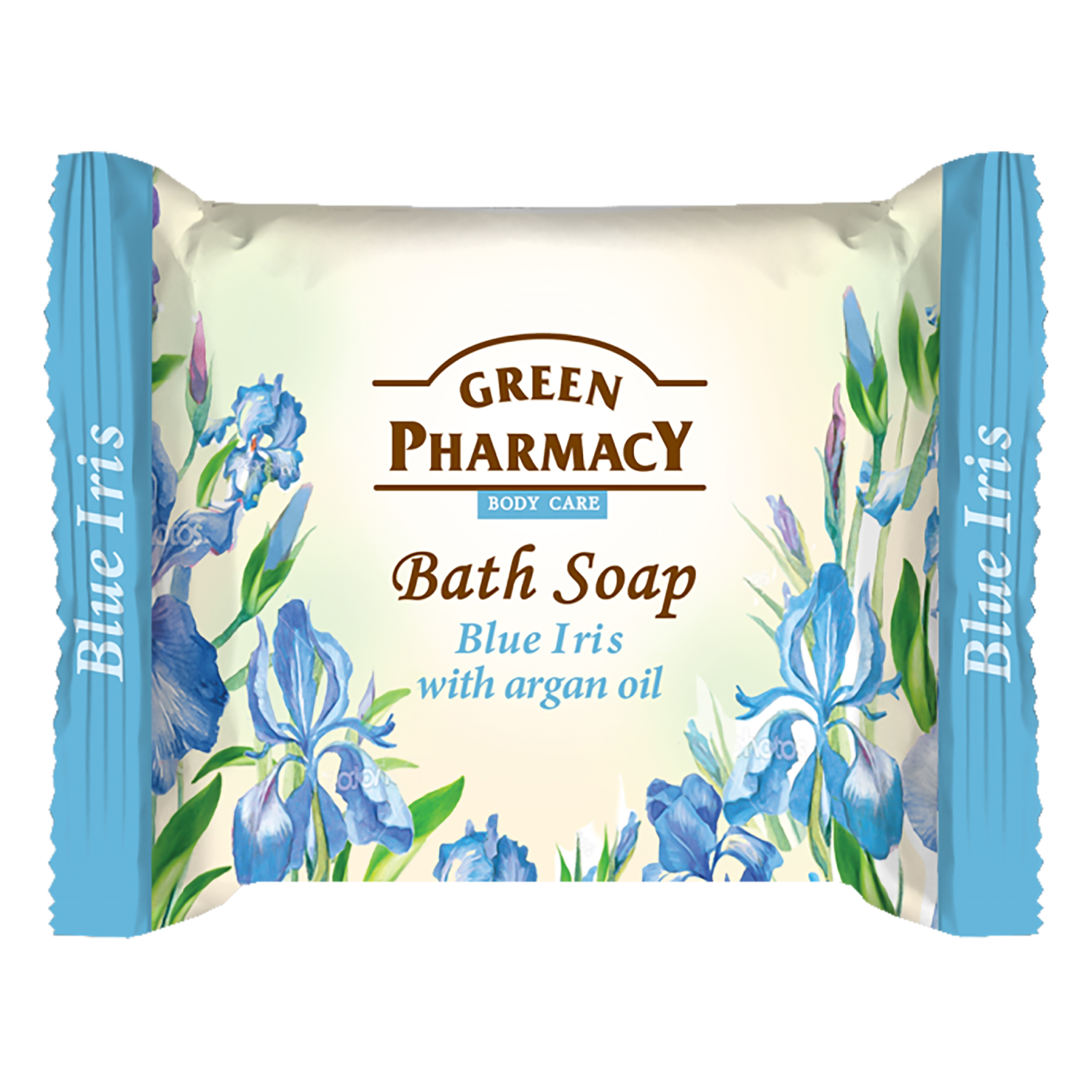 Green Pharmacy Green Pharmacy, mydło w kostce, niebieski irys, olejek arganowy, 100 g