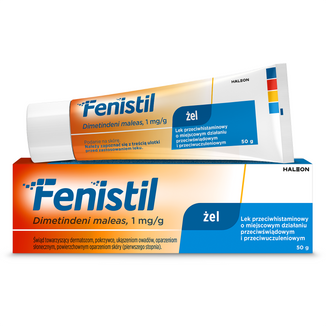 Fenistil 1 mg/g, żel, 50 g USZKODZONE OPAKOWANIE - zdjęcie produktu