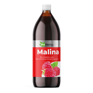 EkaMedica Malina, sok, 1000 ml - zdjęcie produktu