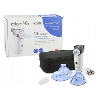 Microlife NEB 800, inhalator siateczkowy dla dzieci i dorosłych, przenośny - zdjęcie produktu