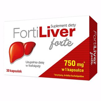 FortiLiver Forte, 30 kapsułek - zdjęcie produktu