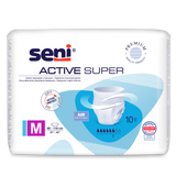 Seni Active Super, majtki chłonne, rozmiar M,  80-110 cm, 10 sztuk - miniaturka zdjęcia produktu