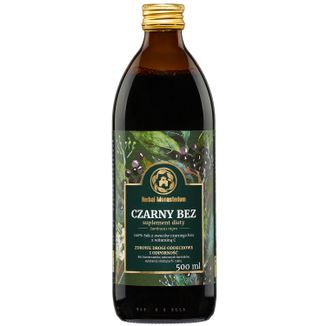 Herbal Monasterium Czarny bez, 100% sok z witaminą C, 500 ml - zdjęcie produktu