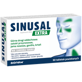 Sinusal Extra, 60 tabletek powlekanych - miniaturka zdjęcia produktu