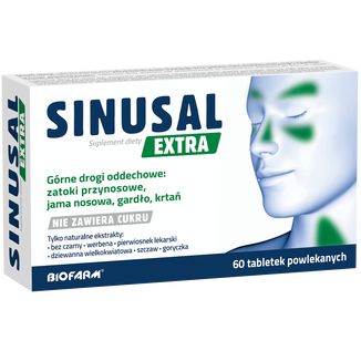Sinusal Extra, 60 tabletek powlekanych - zdjęcie produktu