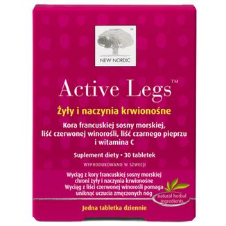 New Nordic Active Legs, 30 tabletek - zdjęcie produktu