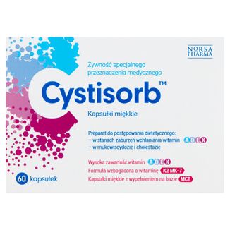 Norsa Pharma Cystisorb, 60 kapsułek - zdjęcie produktu