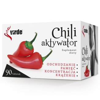 Virde Chili Aktywator, 90 tabletek - zdjęcie produktu