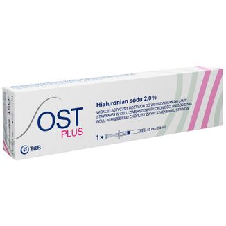 OST Plus 40 mg/ 2 ml, roztwór do iniekcji, 2 ml x 1 ampułkostrzykawka - zdjęcie produktu