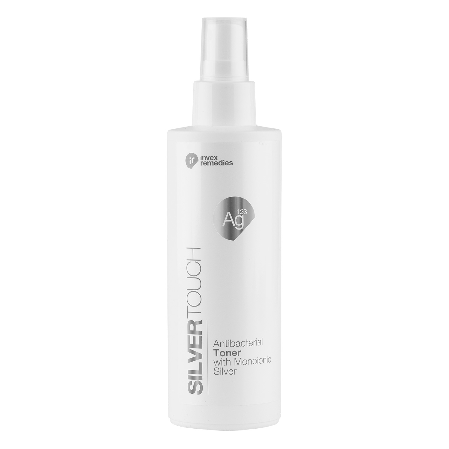 Invex Remedies Invex Remedies Silver Touch, antybakteryjny tonik ze srebrem monojonowym Ag123, 200 ml — Składniki i ocena