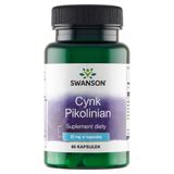 Swanson Zinc Picolinate, cynk 22 mg, 60 kapsułek - miniaturka zdjęcia produktu