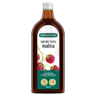 Premium Rosa Malina, sok NFC 100%, 500 ml - zdjęcie produktu