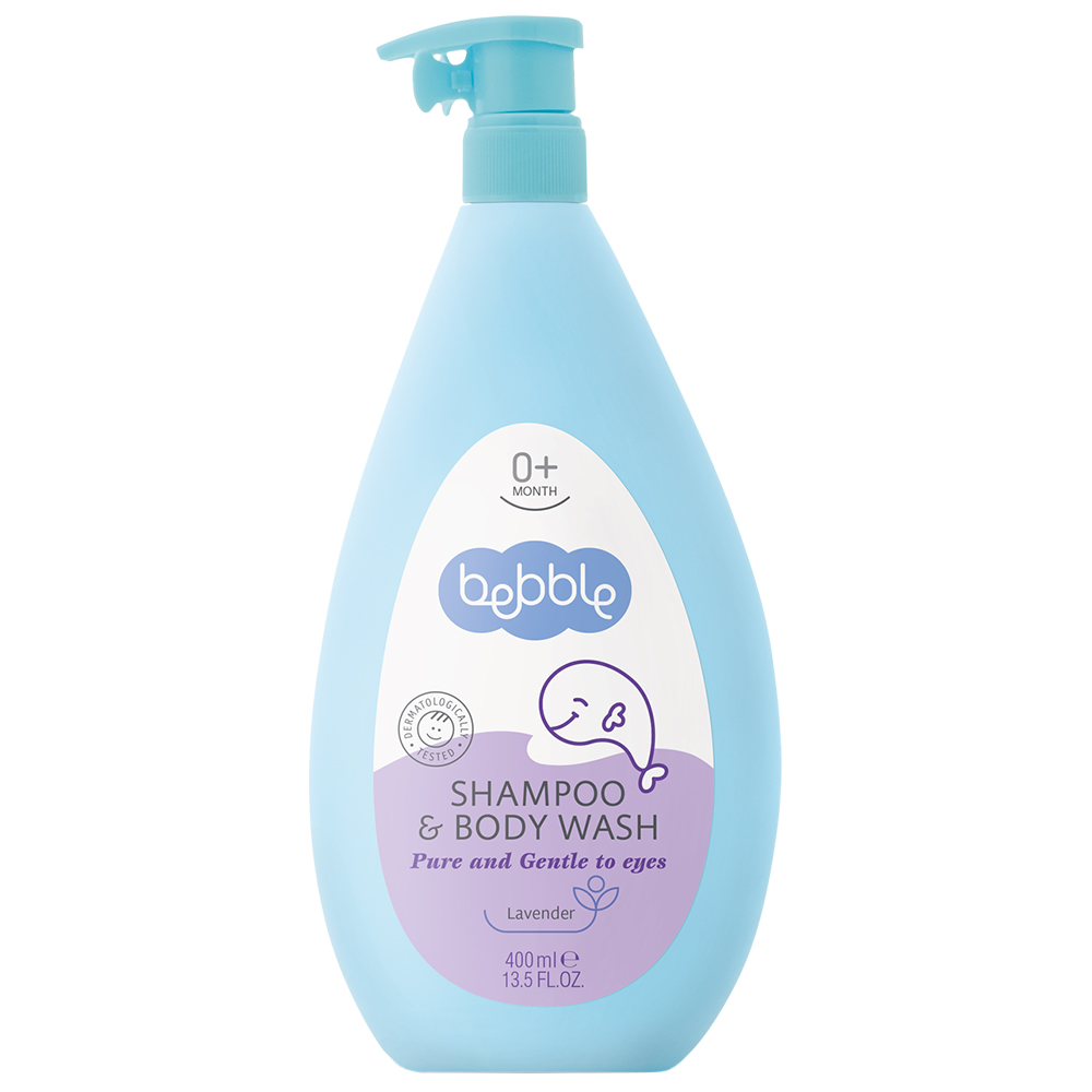 Nieznana Bebble, szampon i żel do mycia ciała, od urodzenia, 400 ml — Składniki i ocena