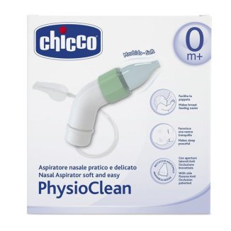 Chicco PhysioClean, aspirator do nosa, od urodzenia - zdjęcie produktu
