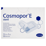 Cosmopor E, opatrunek na rany pooperacyjne, jałowy, 7,2 cm x 5 cm, 50 sztuk USZKODZONE OPAKOWANIE Cosmopor E, opatrunek na rany pooperacyjne, jałowy, 7,2 cm x 5 cm, 50 sztuk USZKODZONE OPAKOWANIE - miniaturka zdjęcia produktu