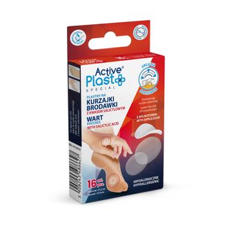 ActivePlast Special, plastry na kurzajki i brodawki, 16 sztuk - zdjęcie produktu