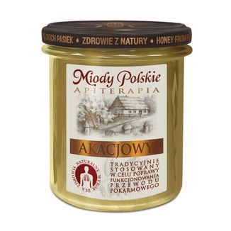 Miody Polskie, miód akacjowy, 400 g - zdjęcie produktu