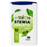 Dr Stevia Stewia, słodzik, 300 tabletek - miniaturka zdjęcia produktu