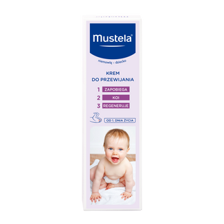 Mustela Bebe Enfant, krem do przewijania 1-2-3, od urodzenia, 150 ml - zdjęcie produktu