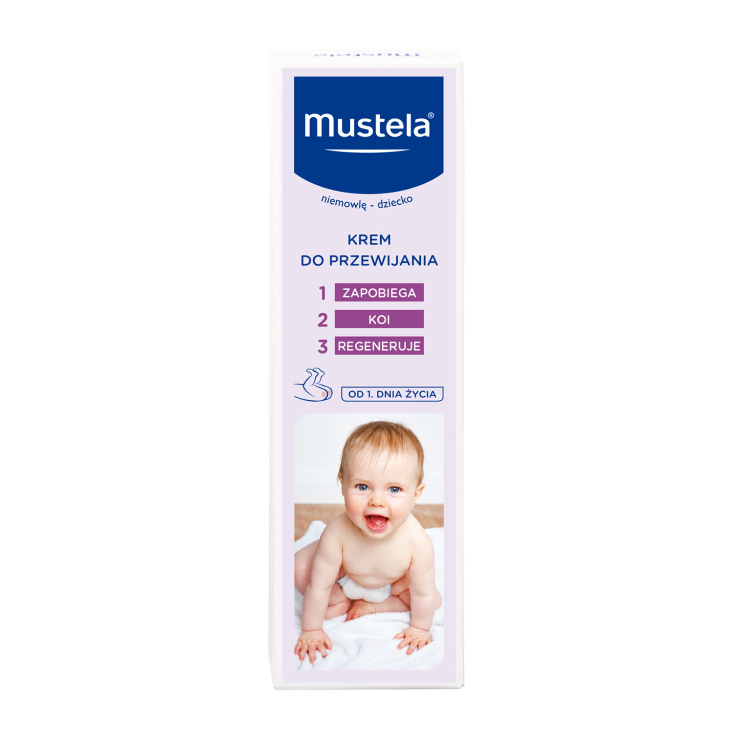 Mustela Mustela Bebe Enfant, krem do przewijania 1-2-3, od urodzenia, 150 ml — Składniki i ocena