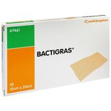 Bactigras, opatrunek parafinowy, jałowy, 15 cm x 20 cm, 10 sztuk USZKODZONE OPAKOWANIE - miniaturka zdjęcia produktu