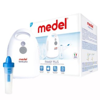 Medel Family Plus, inhalator pneumatyczno-tłokowy z irygatorem do oczyszczania nosa i zatok Jet Rhino - zdjęcie produktu
