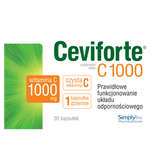 Ceviforte C1000, witamina C 1000 mg, 30 kapsułek - miniaturka zdjęcia produktu
