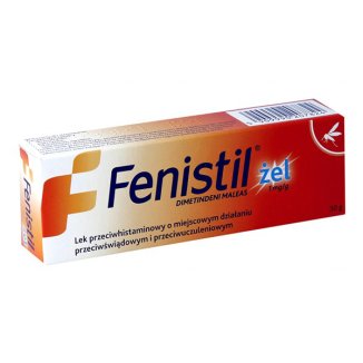 Fenistil 1 mg/ g, żel, 30 g (import równoległy) - zdjęcie produktu