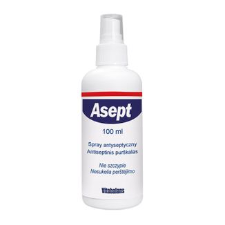 Asept Spray, płyn do dezynfekcji skóry, 100 ml - zdjęcie produktu