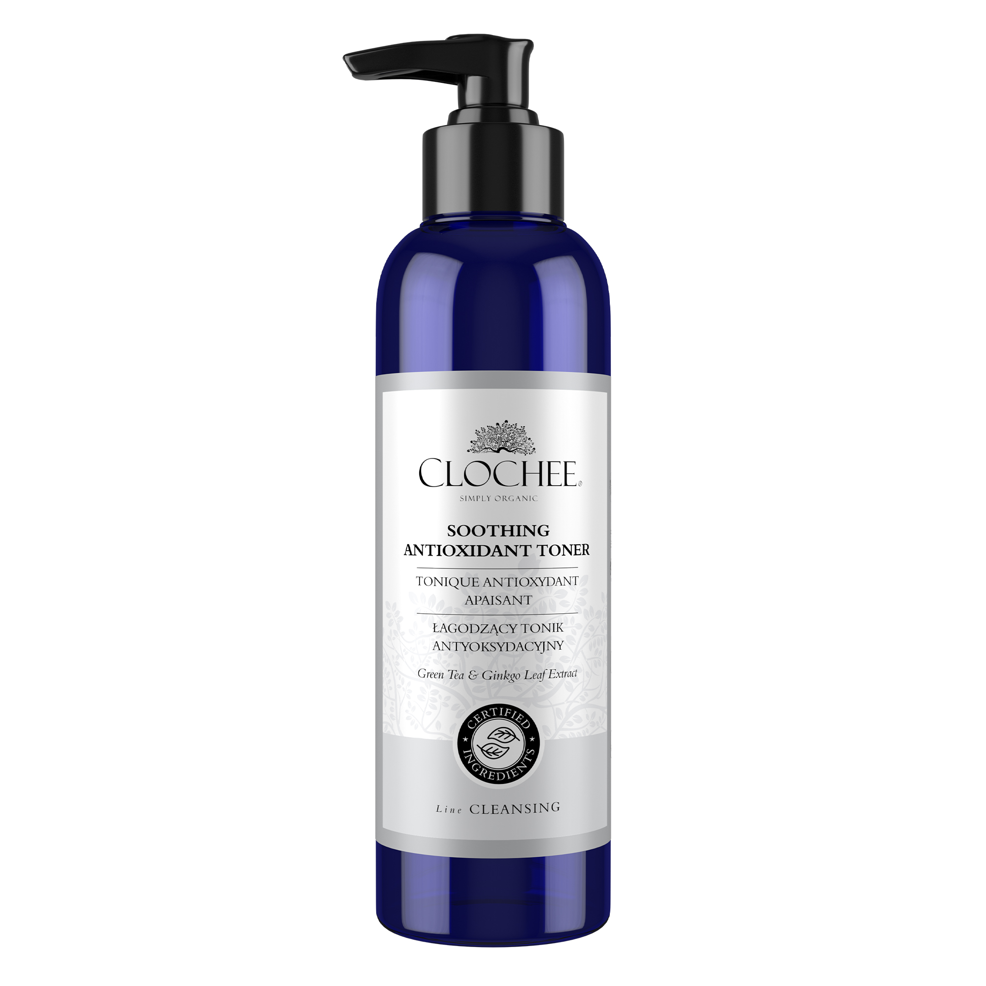 Nieznana Clochee Cleansing, beruhigend Tonikum antioxidativ, 250 ml — Inhaltsstoffe und Bewertung