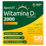XeniVit Witamina D3 2000, 120 kapsułek miękkich - miniaturka zdjęcia produktu