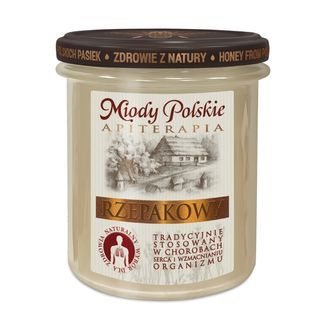 Miody Polskie, miód rzepakowy, 400 g - zdjęcie produktu