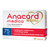 Anacard Medica Protect 75 mg, 60 tabletek dojelitowych - miniaturka zdjęcia produktu