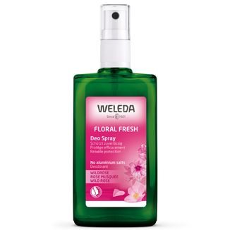Weleda Wild Rose, dezodorant w sprayu 24h, 100 ml - zdjęcie produktu