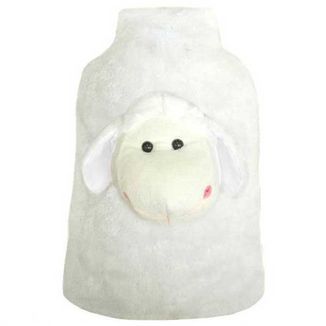 Sanity, termofor gumowy w pokrowcu, owieczka, 2 L KRÓTKA DATA - zdjęcie produktu